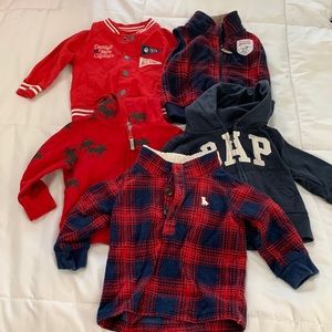 Bundle of 9 month baby boy’s sweaters